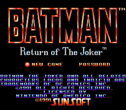 Batman return of the joker
