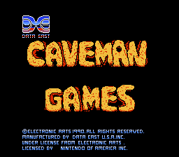 Caveman games