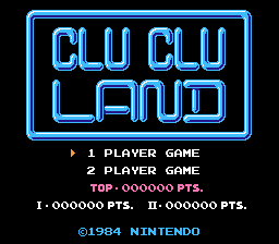 Clu clu land
