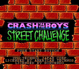 Crash 'n the boys street challenge