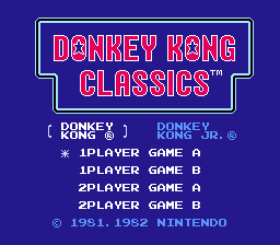 Donkey kong classics
