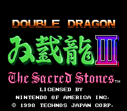Double dragon 3