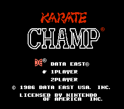 Karate champ