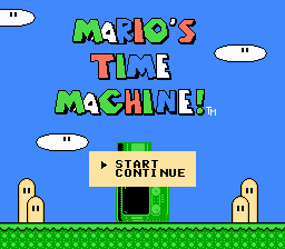 Mario's time machine